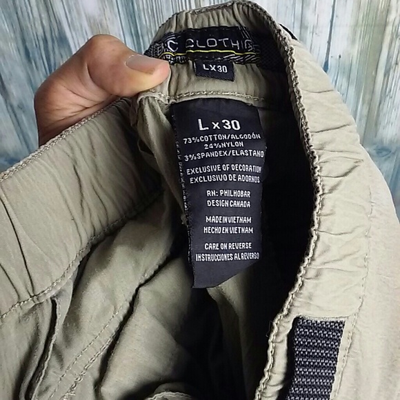 BC clothing convertible cargo pants - Picture 7 of 7